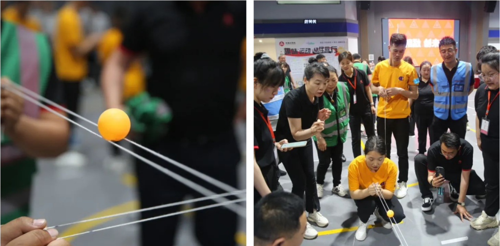 趣味运动结伴同行 | 日博集团物流趣味运动会