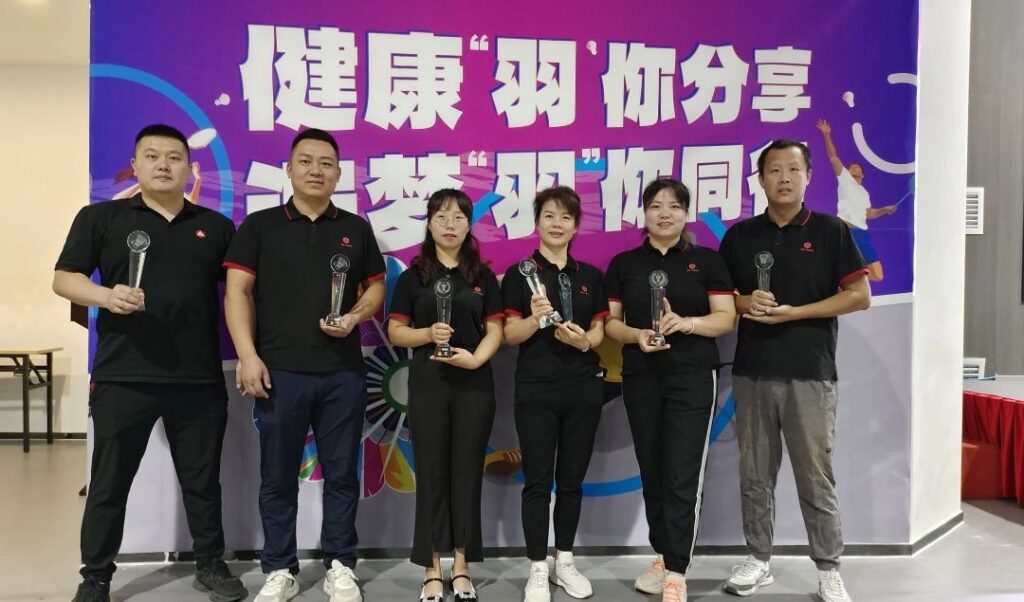 健康“羽”你分享,追梦“羽”你同行——日博集团物流第三届“智慧杯”羽毛球比赛