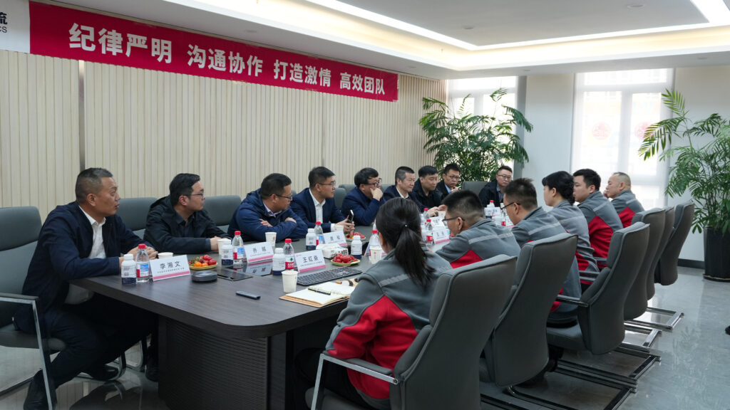 吉利商用车集团莅临日博集团物流进行交流